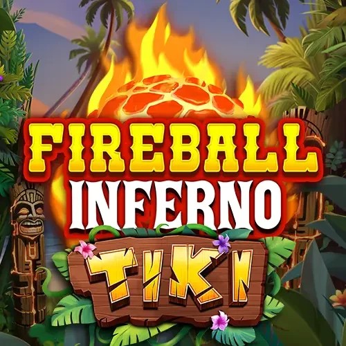 Fireball Inferno Tiki by NetEnt, showcased at betsrepublic.de – game logo